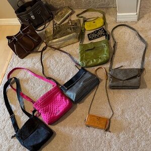 Stylish purses and cross bodies from Michael Kors, Coach, Fossil, Thirtyone